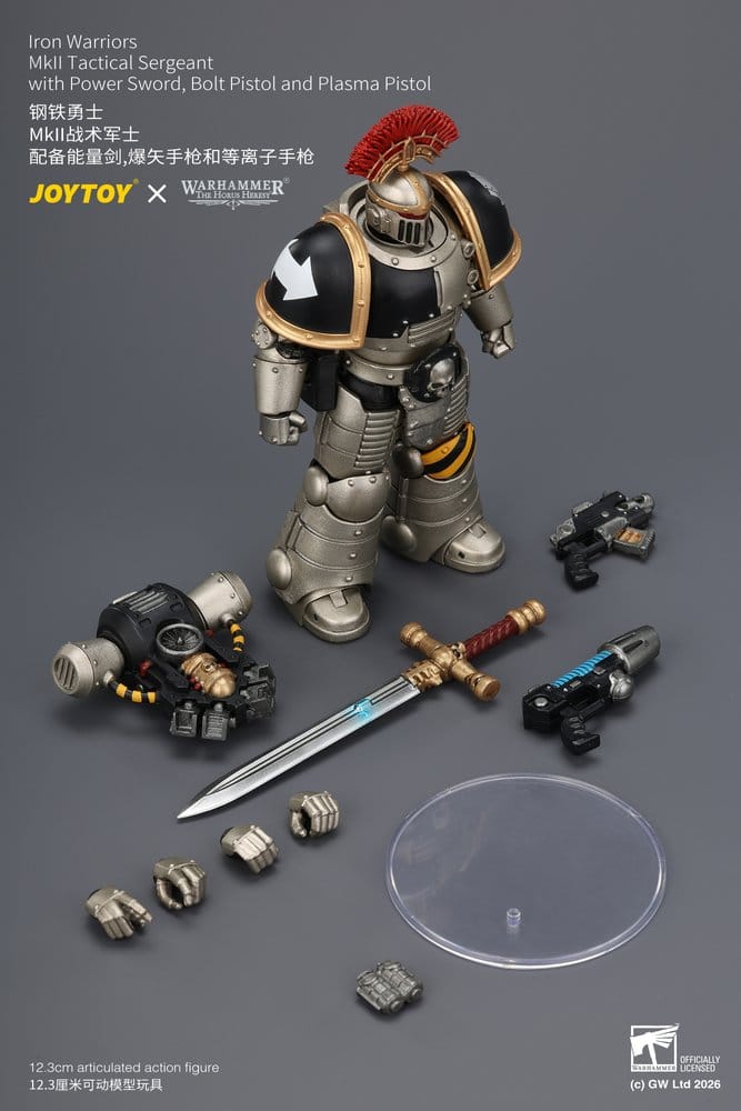 Warhammer The Horus Heresy Actionfigur Iron Warriors MkII Tactical Sergeant 12 cm – Bild 13