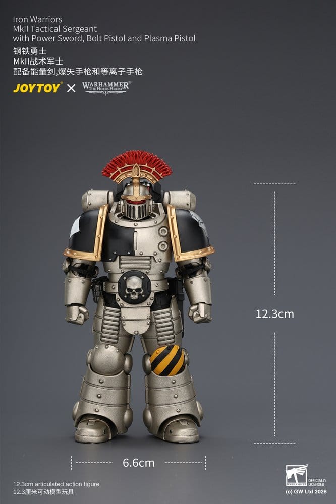 Warhammer The Horus Heresy Actionfigur Iron Warriors MkII Tactical Sergeant 12 cm – Bild 14