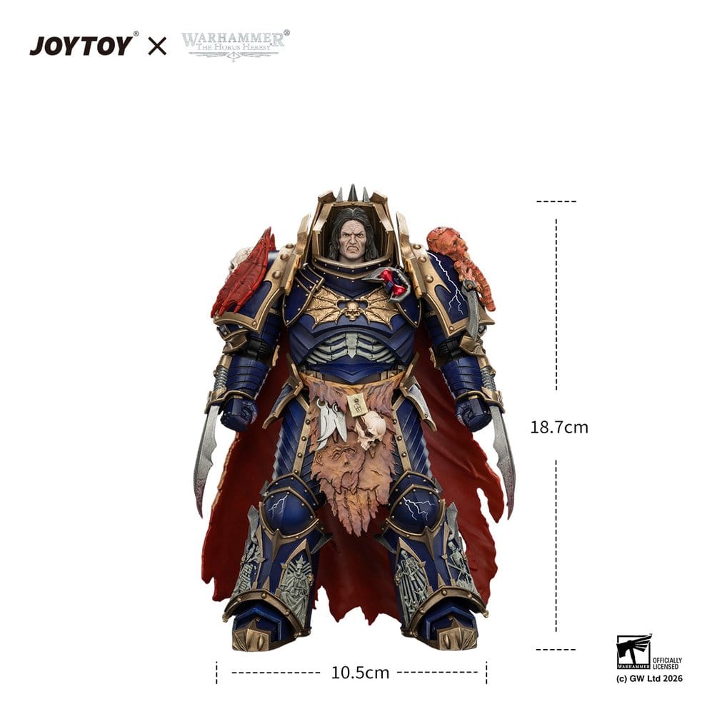 Warhammer The Horus Heresy Actionfigur Night Lords Konrad Curze Primarch of the Night Lords Legion 19 cm – Bild 7