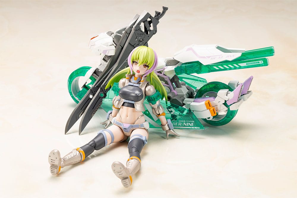 Frame Arms Girl Plastic Model Kit Wilber Nine Beryl Armor Custom 16 cm – Bild 14