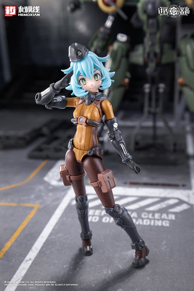 Rusted Brier Plastic Model Kit 1/12 Rhande Koskinen & RTP-10A cutting edge V-HS Tactical Fighter 20 cm – Bild 2