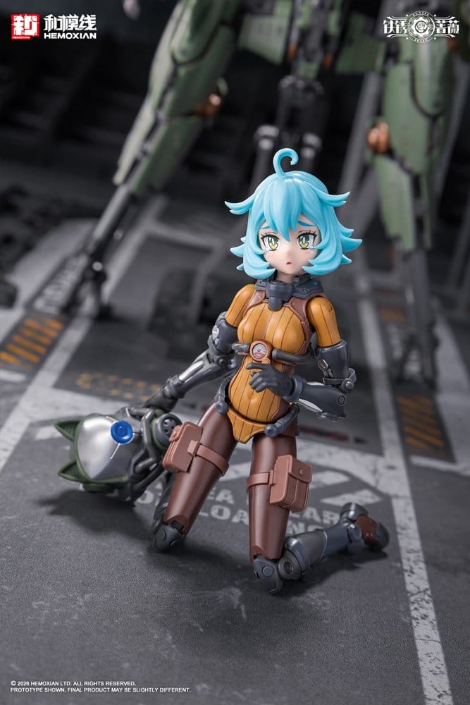 Rusted Brier Plastic Model Kit 1/12 Rhande Koskinen & RTP-10A cutting edge V-HS Tactical Fighter 20 cm – Bild 5