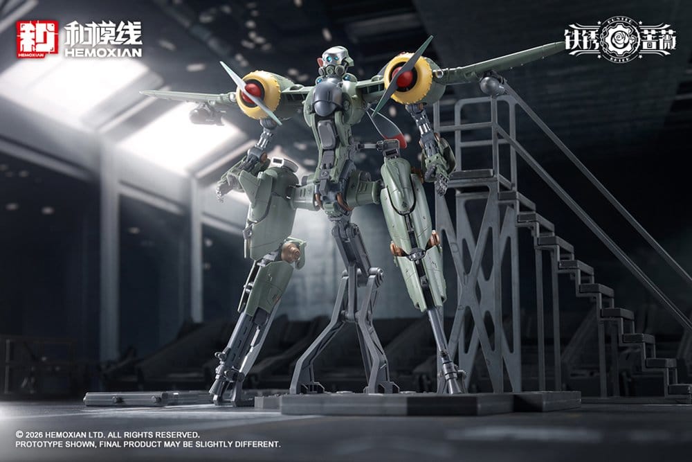 Rusted Brier Plastic Model Kit 1/12 Rhande Koskinen & RTP-10A cutting edge V-HS Tactical Fighter 20 cm – Bild 8