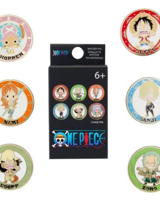 One Piece by Loungefly Ansteck-Pins Chibi Blind Box Sortiment (12)