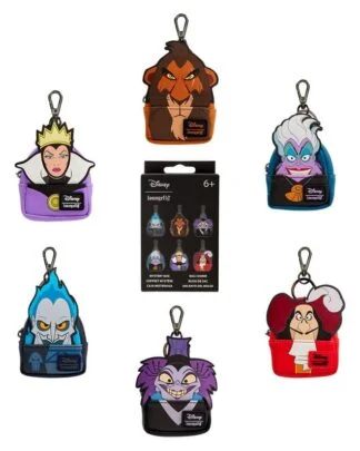 Disney by Loungefly Schlüsselanhänger Mini Backpack Villains Blind Box Sortiment (15)