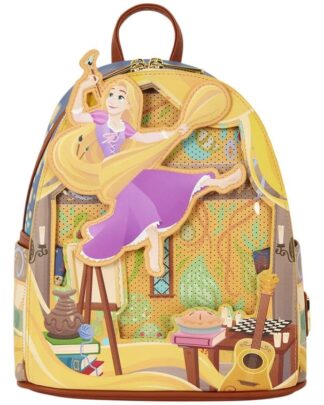 Rapunzel - Neu verföhnt by Loungefly Mini Rucksack Rapunzel Painting