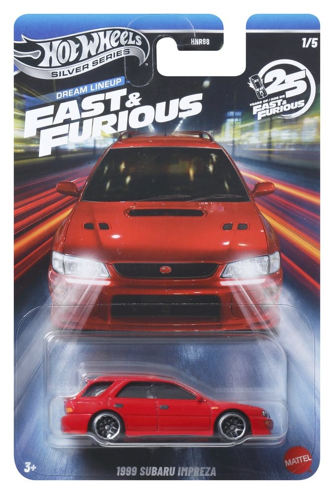 Fast & Furious Hot Wheels Silver Series Die-Cast Fahrzeuge 1/64 979N Sortiment (24) – Bild 3