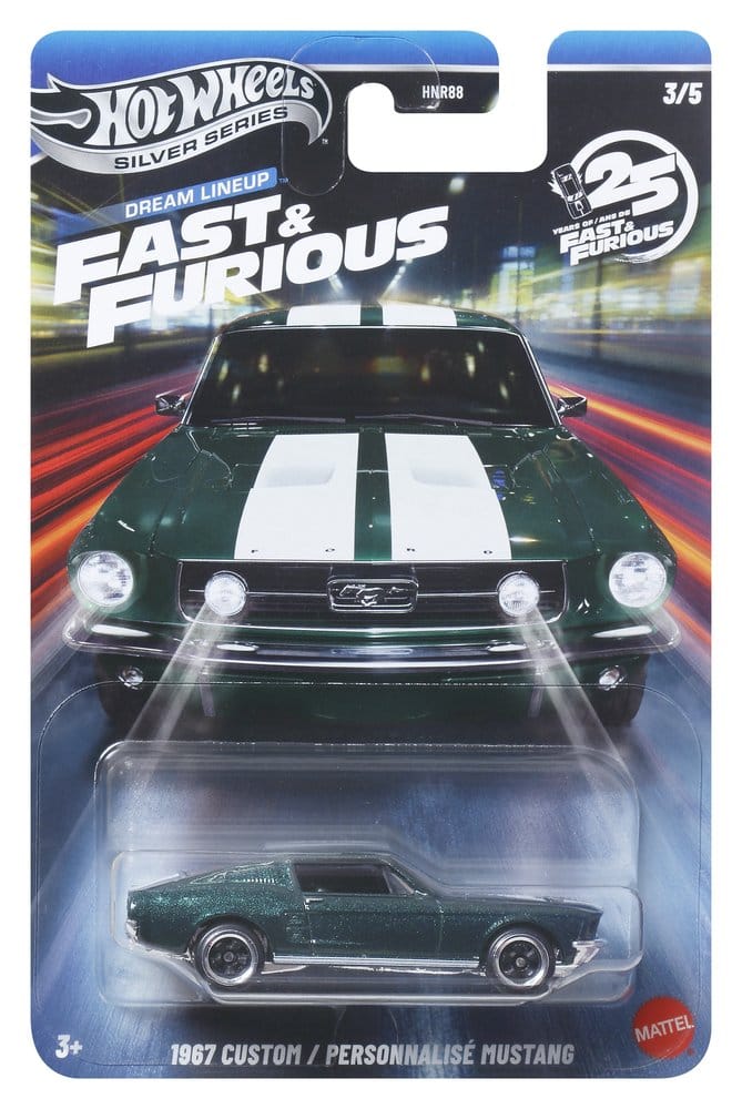 Fast & Furious Hot Wheels Silver Series Die-Cast Fahrzeuge 1/64 979N Sortiment (24) – Bild 23