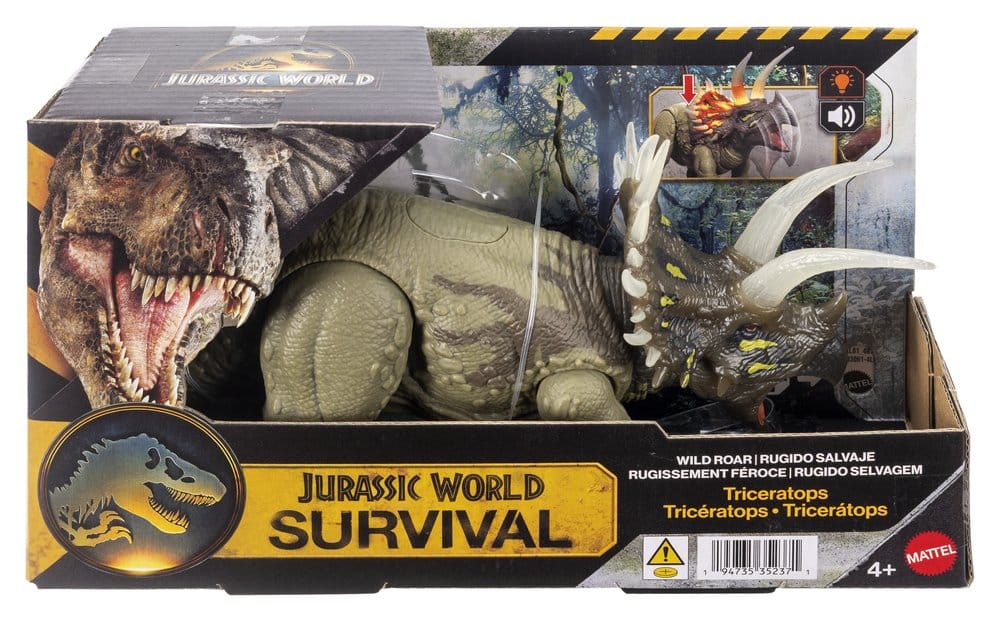 Jurassic World: Survival Actionfigur Wild Roar Triceratops 31 cm – Bild 2