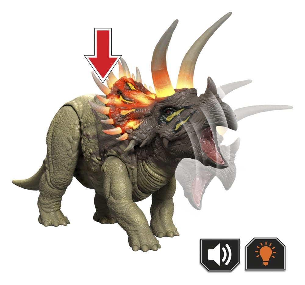 Jurassic World: Survival Actionfigur Wild Roar Triceratops 31 cm – Bild 6