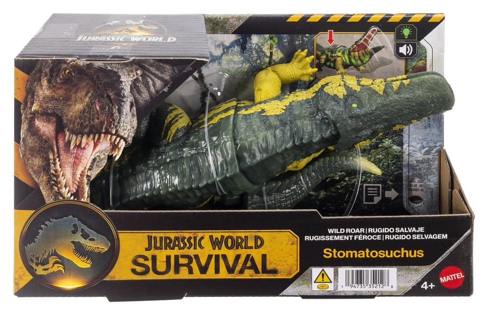 Jurassic World: Survival Actionfigur Wild Roar Stomatosuchus 37 cm – Bild 2