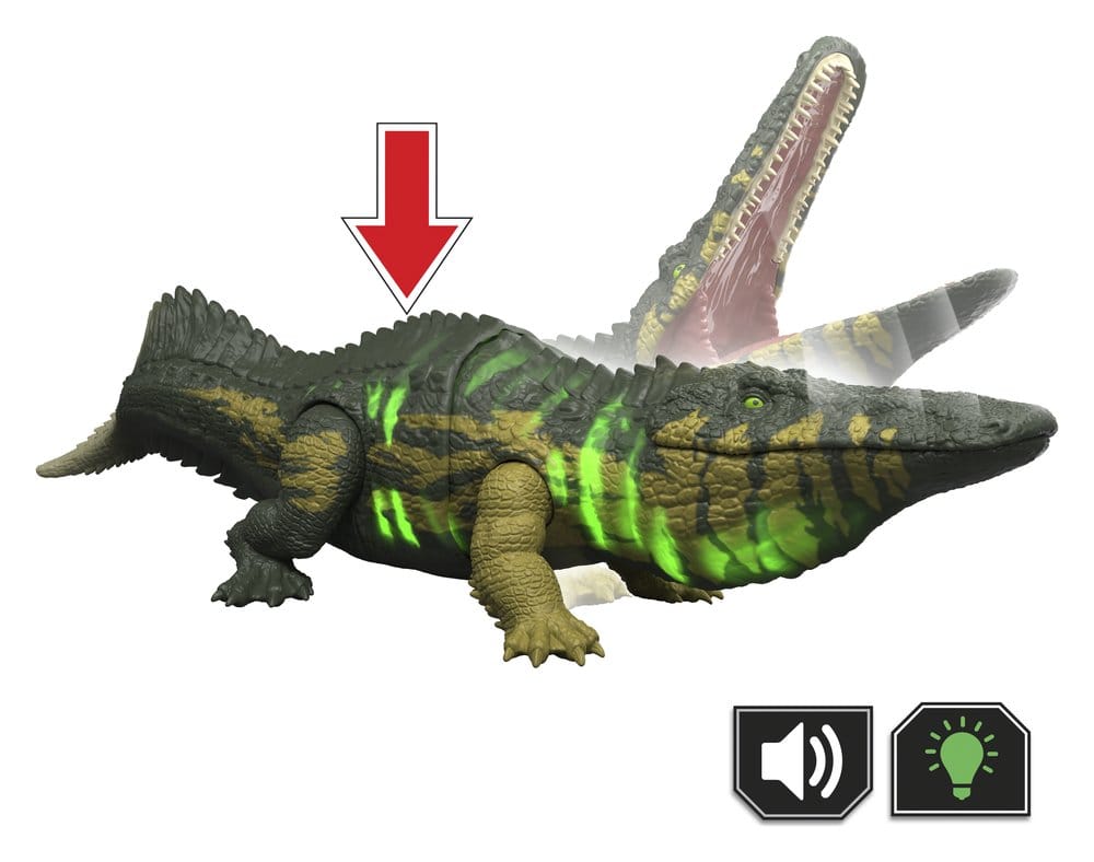 Jurassic World: Survival Actionfigur Wild Roar Stomatosuchus 37 cm – Bild 6