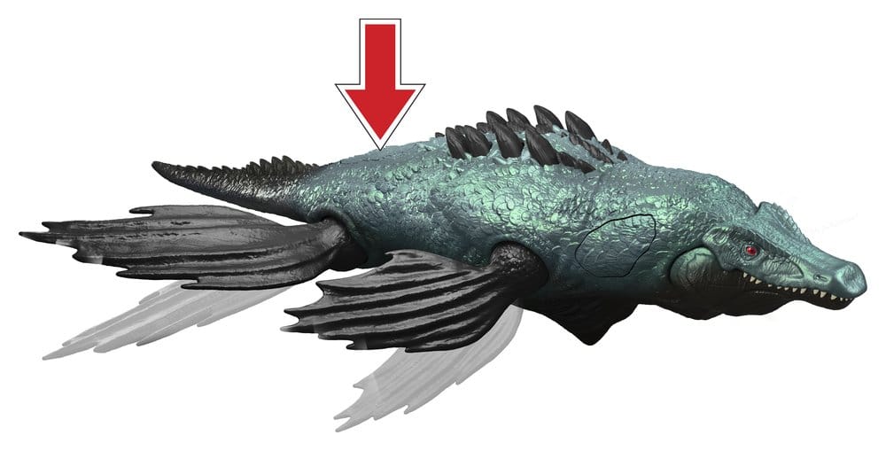 Jurassic World: Survival Actionfigur Gigantic Thrashers Liopleurodon 30 cm – Bild 4