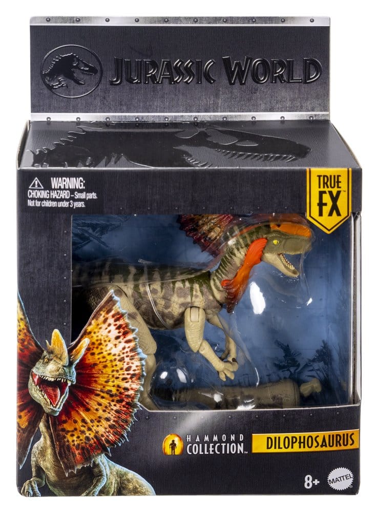Jurassic World: Die Wiedergeburt Hammond Collection Actionfigur Dilophosaurus – Bild 2
