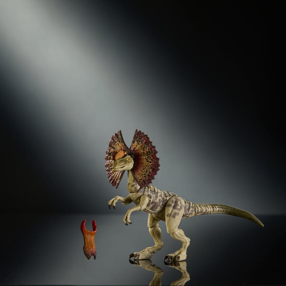 Jurassic World: Die Wiedergeburt Hammond Collection Actionfigur Dilophosaurus – Bild 4