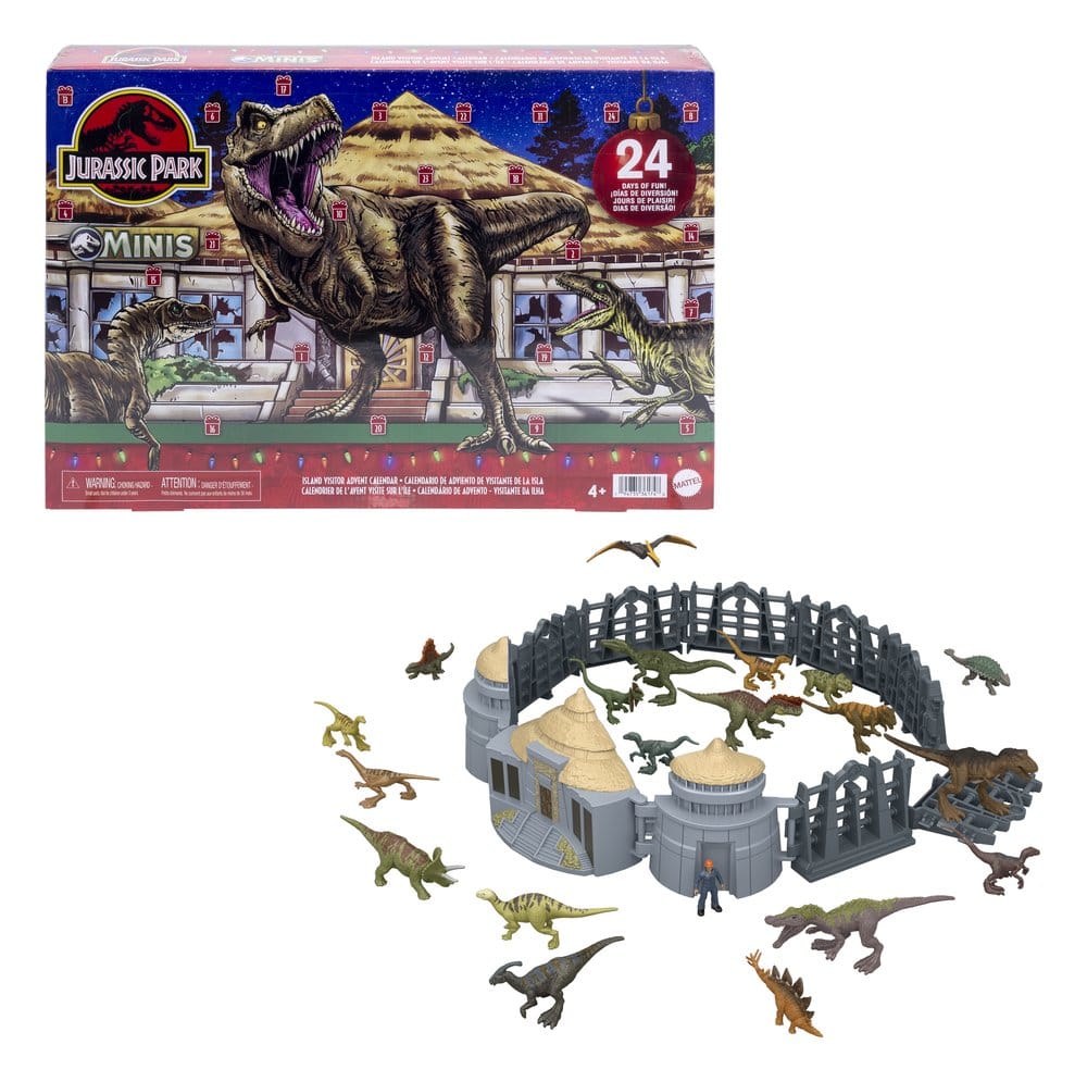 Jurassic Park Minis Adventskalender Island Visitor – Bild 3