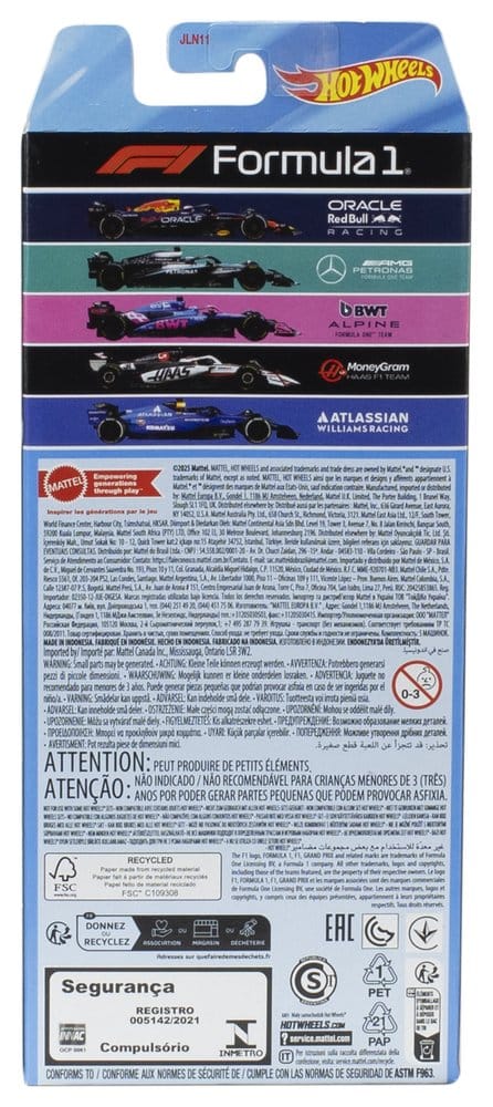 Formel 1 Hot Wheels Die-Cast Fahrzeuge 5er-Pack 1:64 2025 – Bild 18