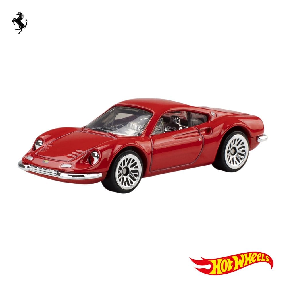 Ferrari Hot Wheels Die-Cast Fahrzeuge 5er-Pack 1/64 – Bild 4