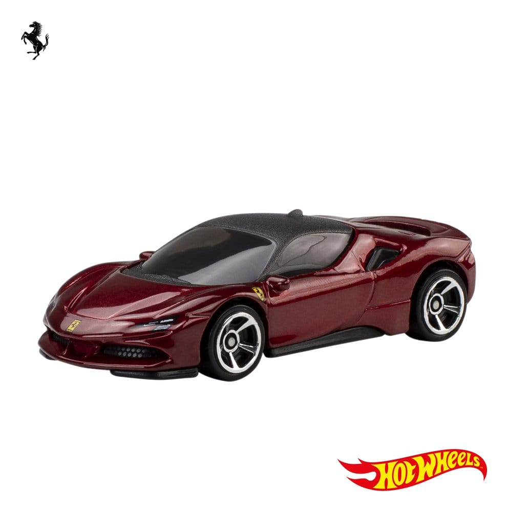 Ferrari Hot Wheels Die-Cast Fahrzeuge 5er-Pack 1/64 – Bild 7