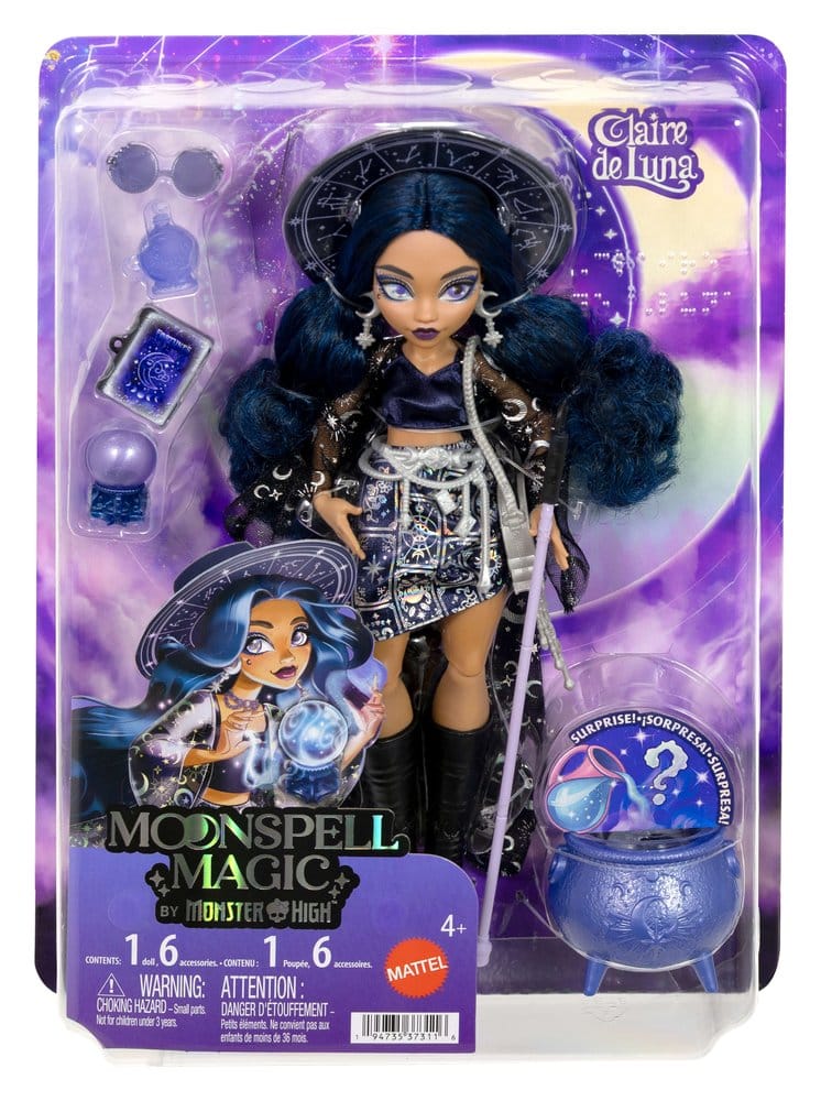 Monster High Moonspell Magic Puppe Claire de Luna – Bild 6