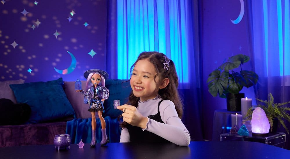 Monster High Moonspell Magic Puppe Layla Stone – Bild 2