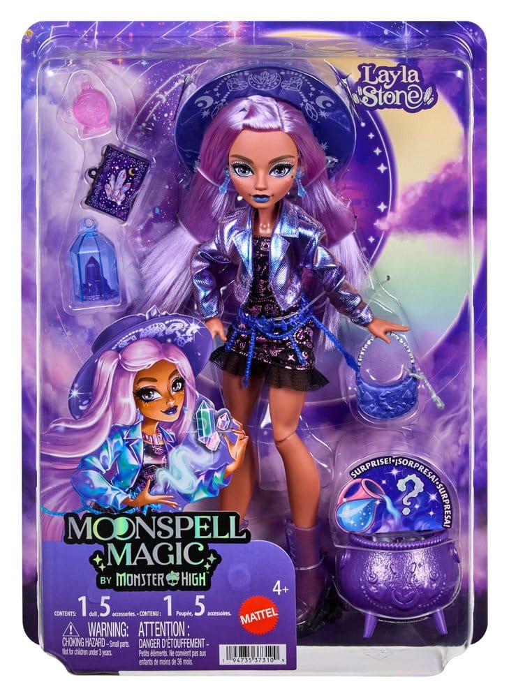 Monster High Moonspell Magic Puppe Layla Stone – Bild 6
