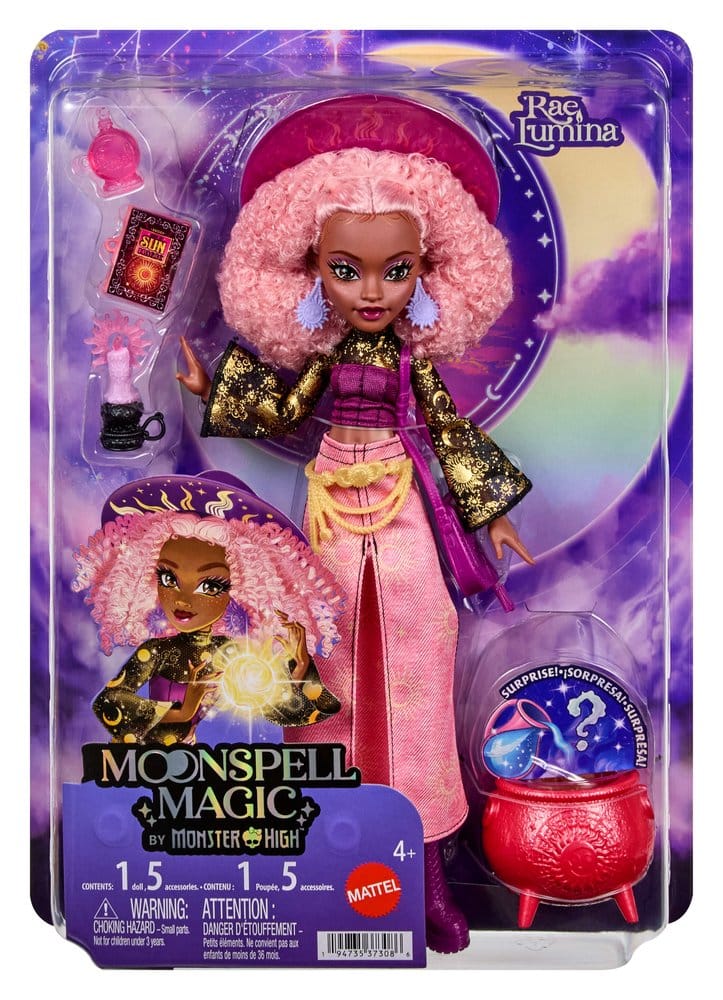 Monster High Moonspell Magic Puppe Rae Lumina – Bild 6