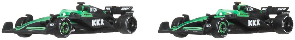 Formel 1 Hot Wheels Premium Die-Cast Fahrzeuge 2er-Pack 1/64 KICK Sauber Team – Bild 3
