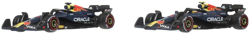 Formel 1 Hot Wheels Premium Die-Cast Fahrzeuge 2er-Pack 1/64 Oracle Red Bull Racing – Bild 3