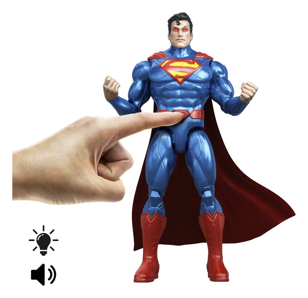 DC Premier Actionfigur mit Sound & Licht Heat Vision Superman 16 cm – Bild 3