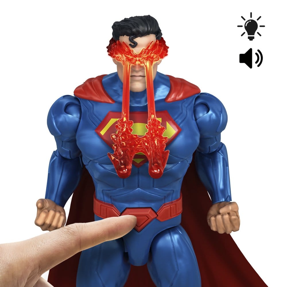 DC Premier Actionfigur mit Sound & Licht Heat Vision Superman 16 cm – Bild 4