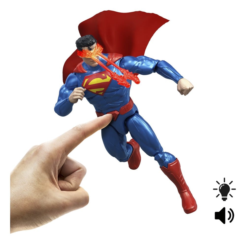 DC Premier Actionfigur mit Sound & Licht Heat Vision Superman 16 cm – Bild 6