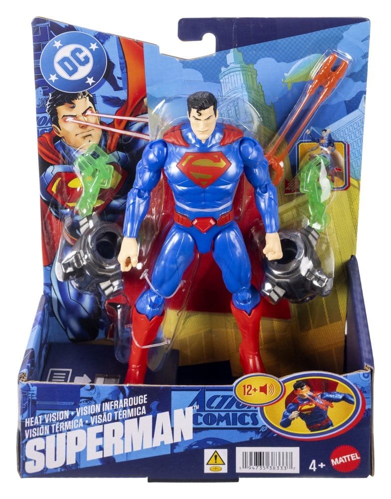 DC Premier Actionfigur mit Sound & Licht Heat Vision Superman 16 cm – Bild 9