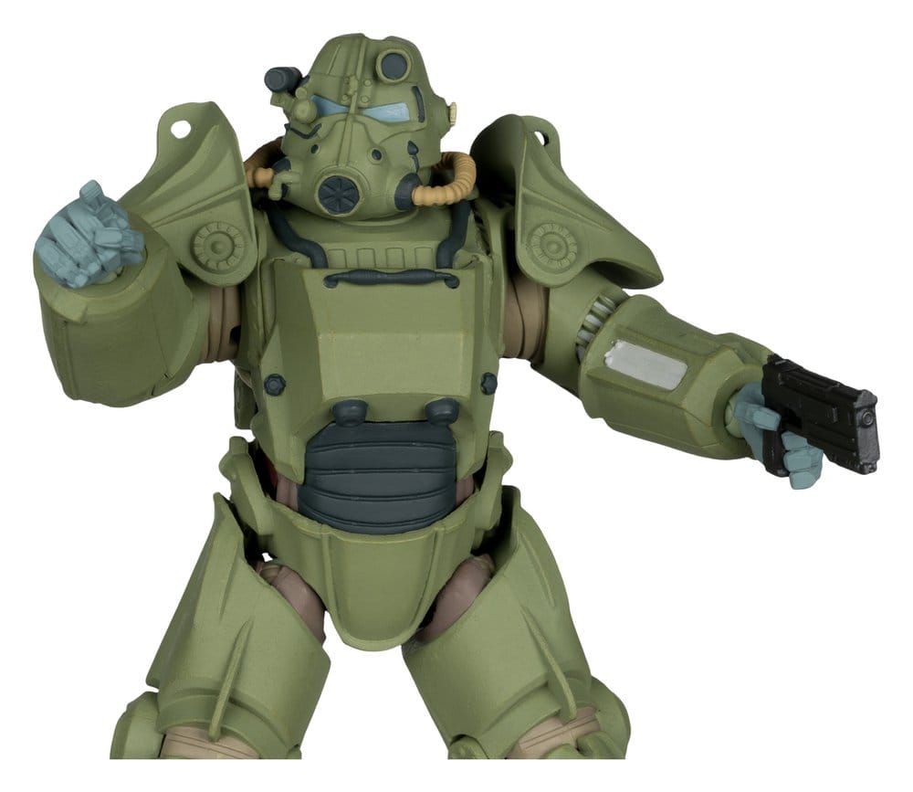 Fallout 76 Gaming Edition Actionfigur T-45 Military Armor (Red Platinum Edition) 20 cm – Bild 3