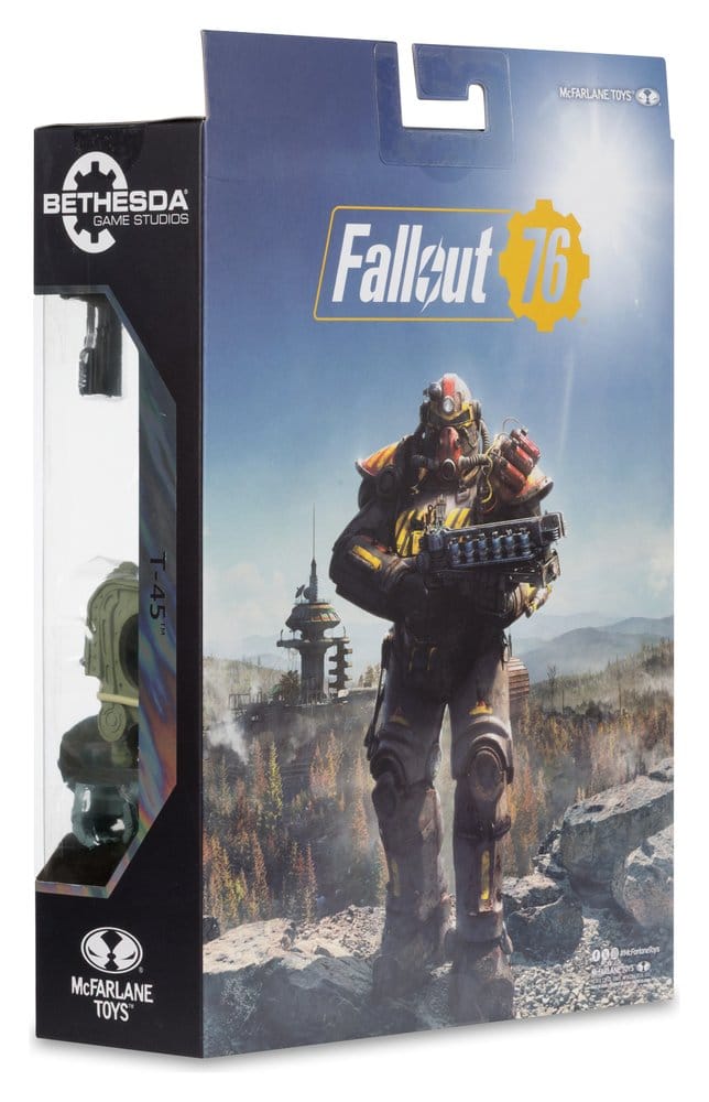 Fallout 76 Gaming Edition Actionfigur T-45 Military Armor (Red Platinum Edition) 20 cm – Bild 9