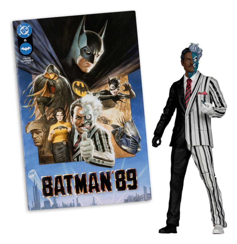 DC Direct Page Punchers Actionfigur Two-Face (Batman 89) (Red Platinum Edition) 19 cm – Bild 2