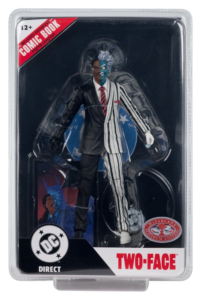 DC Direct Page Punchers Actionfigur Two-Face (Batman 89) (Red Platinum Edition) 19 cm – Bild 8