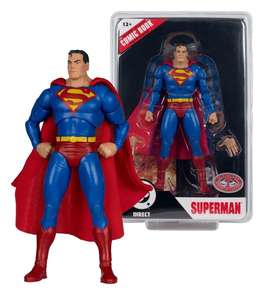 DC Direct Page Punchers Actionfigur Superman (Justice #1) (Red Platinum Edition) 19 cm – Bild 5