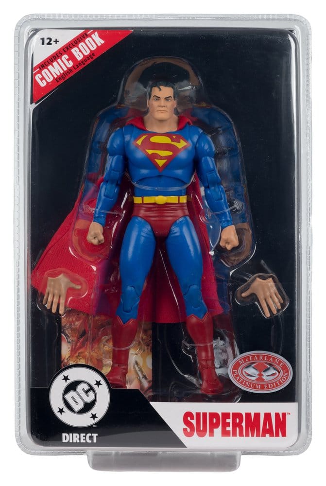 DC Direct Page Punchers Actionfigur Superman (Justice #1) (Red Platinum Edition) 19 cm – Bild 8