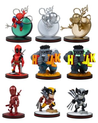 Marvel Q-fig Minifiguren Sortiment (10)
