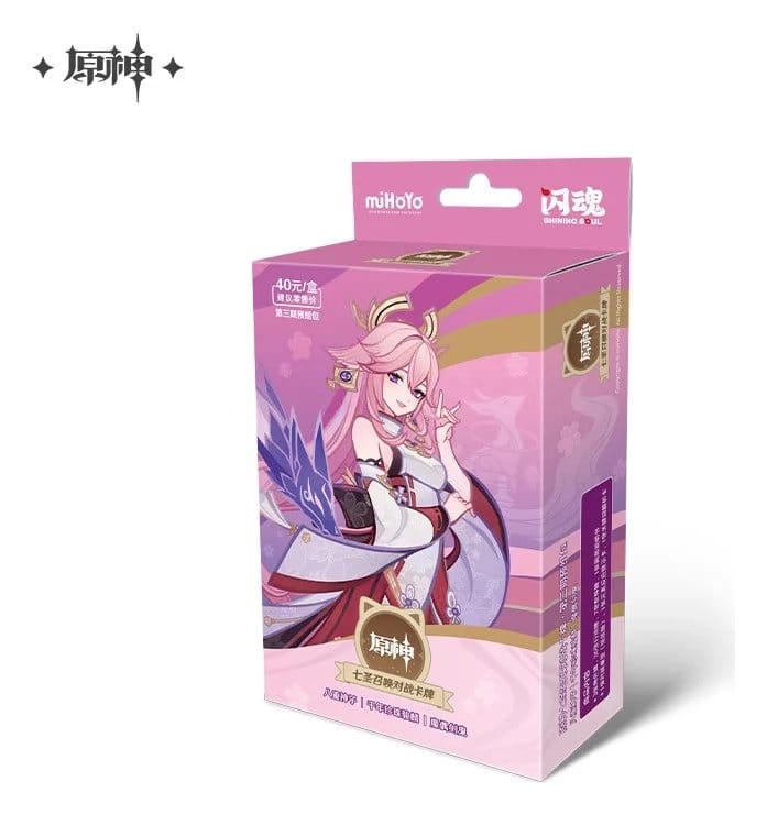 Genshin Impact Sammelkartenspiel Series 03 Pre-Build Starter Deck 05 Yae Miko *Chinesische Version*