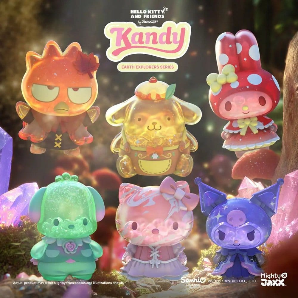 Sanrio Earth Explorer Series Kandy 4 inch Vinyl Figure Blind Box Display (6) – Bild 2