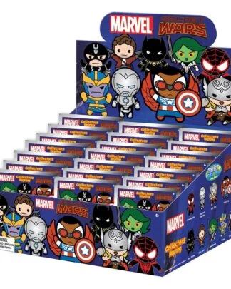 Marvel Secret Wars 3D PVC-Taschenanhänger Serie 1 Blind Bag Display (24)