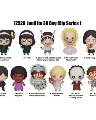Junji Ito Collection PVC-Taschenanhänger Series 1 Display (24)