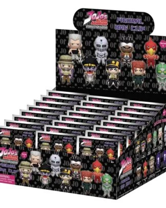 JoJo's Bizarre Adventure 3D PVC-Taschenanhänger Serie 1 Blind Bag Display (24)