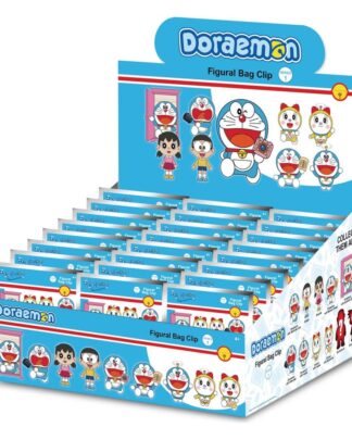 Doraemon 3D PVC-Taschenanhänger Serie 1 Display (24)