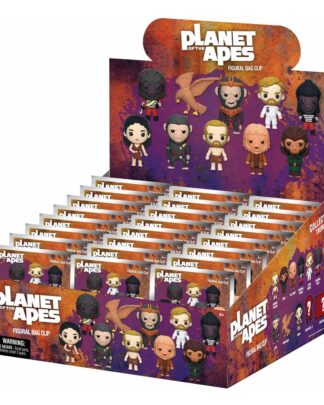 Planet der Affen 3D PVC-Taschenanhänger Serie 1 Display (24)
