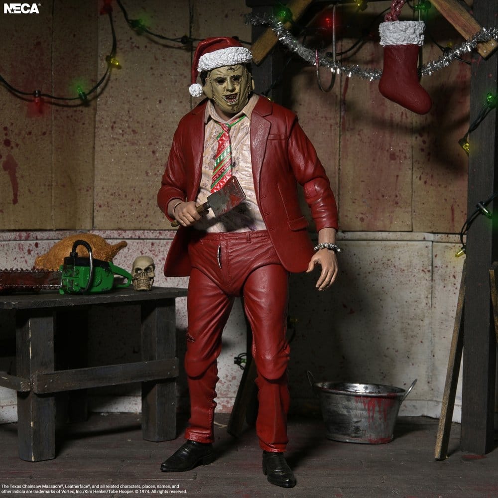 Texas Chainsaw Massacre Ultimate Actionfigur Santa Leatherface 18 cm – Bild 3