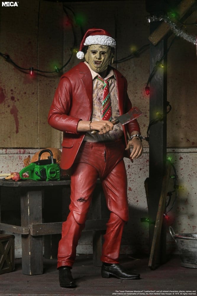 Texas Chainsaw Massacre Ultimate Actionfigur Santa Leatherface 18 cm – Bild 4