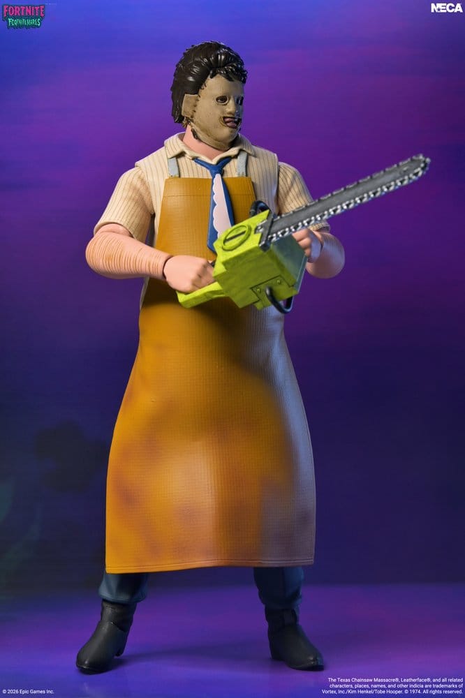 Fortnite/Texas Chainsaw Massacre Fortnitemares Actionfigur Leatherface 18 cm – Bild 3